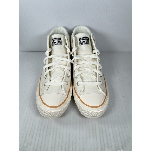 Size 11 Converse Chuck Taylor All Star Malden Street Mid Egret Gum Shoes A10513C - Picture 3 of 9